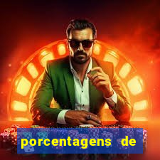 porcentagens de jogos pagantes